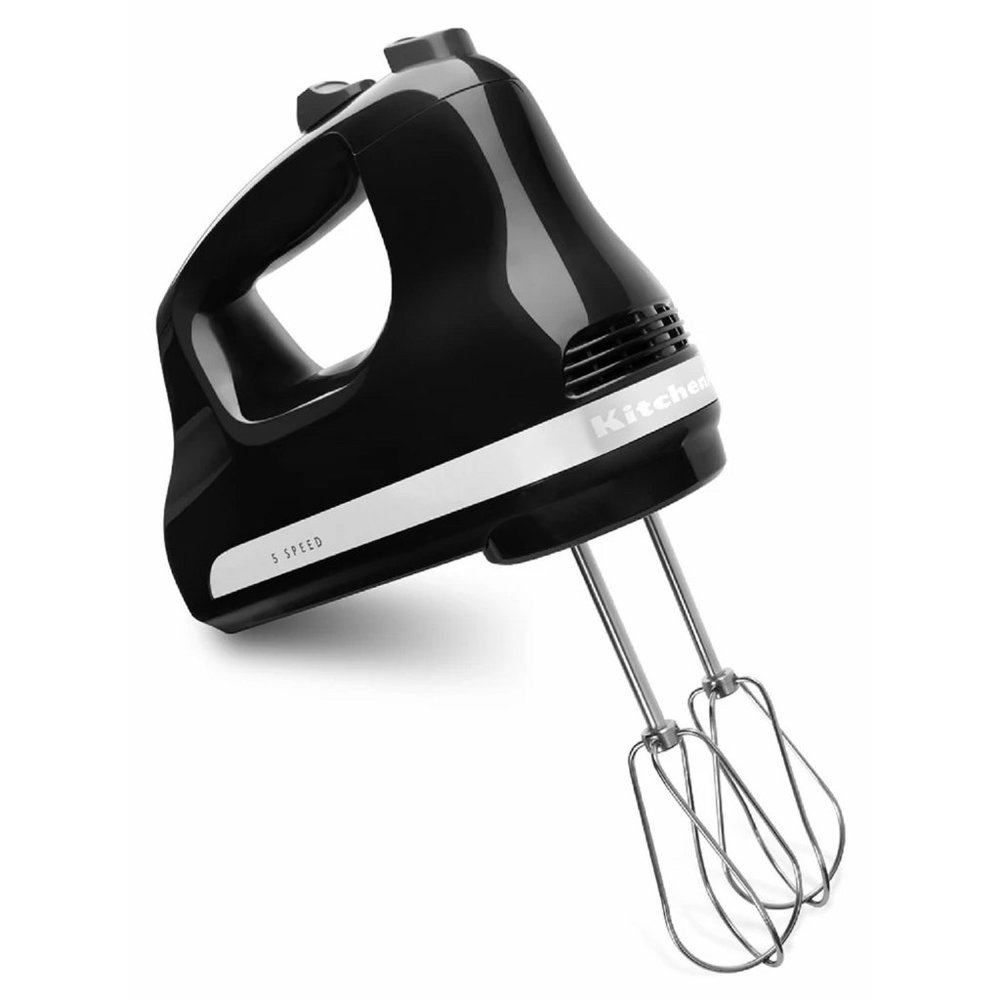 brand new ONYX BLACK KitchenAid 5-Speed Hand Mixer - Model KHM512OB